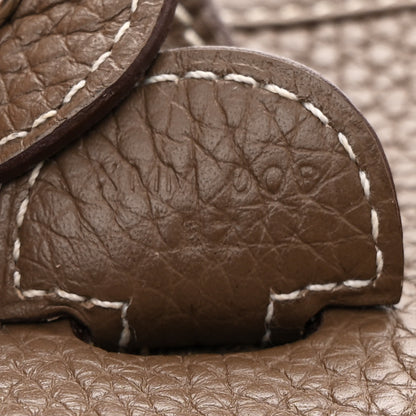Hermes Taurillon Clemence Evelyne III PM Etoupe 7 of 10