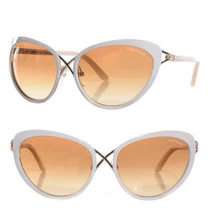 Tom Ford Daria Sunglasses TF 321 White 1 of 5