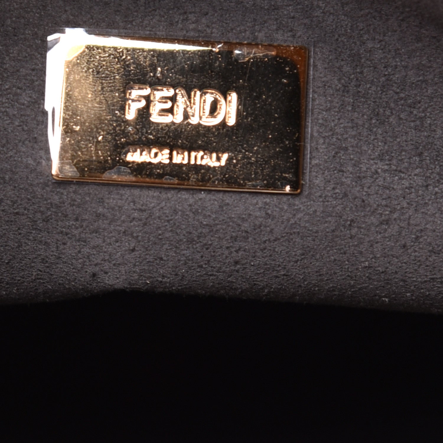 Fendi Vitello Glacier Medium FF Tote Nocciola 7 of 10