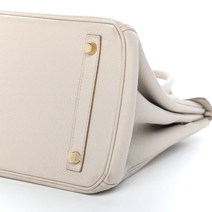 Hermes Togo Birkin 30 Gris Perle 8 of 9