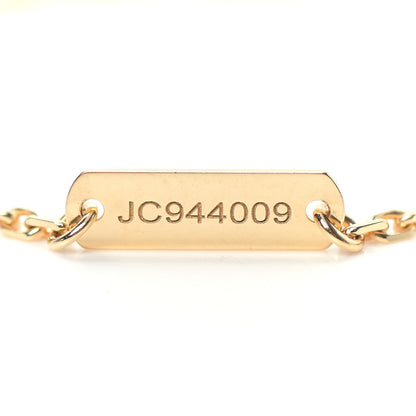 Van Cleef & Arpels 18K Yellow Gold Mother of Pearl Vintage Alhambra Pendant Necklace 5 of 6