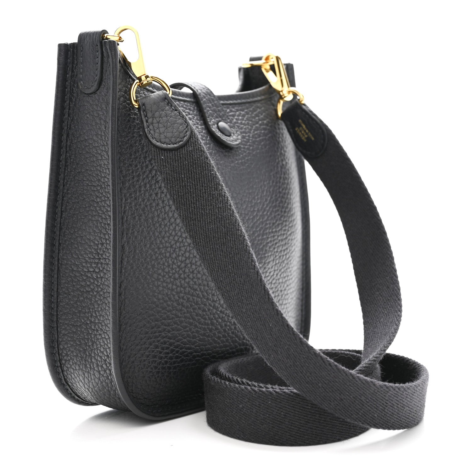 Hermes Taurillon Clemence Evelyne TPM Plomb 3 of 10