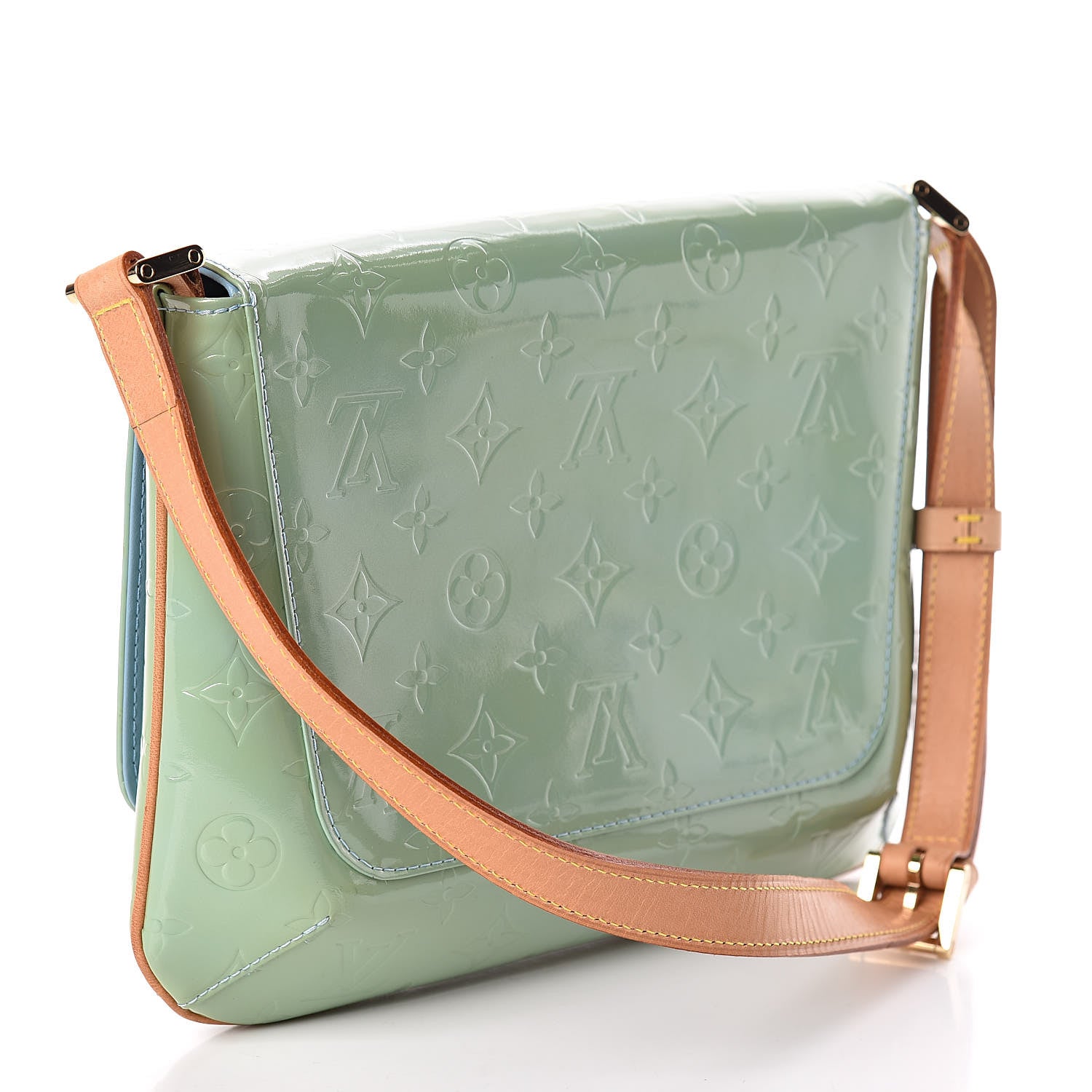 Louis Vuitton Vernis Thompson Street Blue 3 of 9