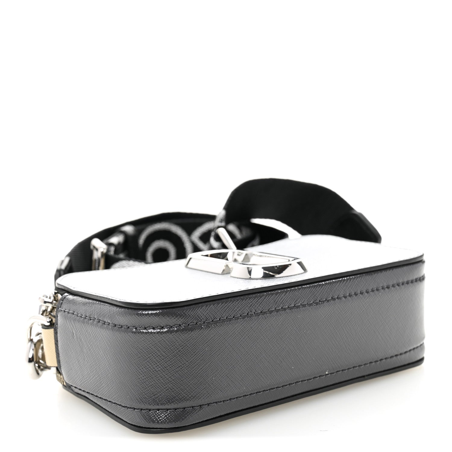 Marc Jacobs Saffiano Small Snapshot Camera Bag Grey Multicolor 4 of 12