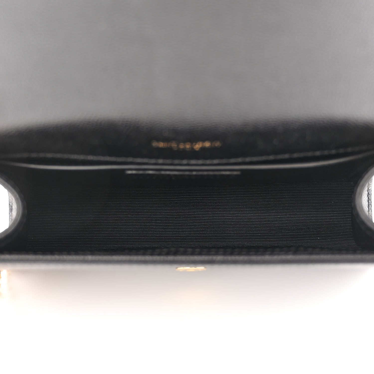 Saint Laurent Grain De Poudre Small Monogram Kate Satchel Black 5 of 12