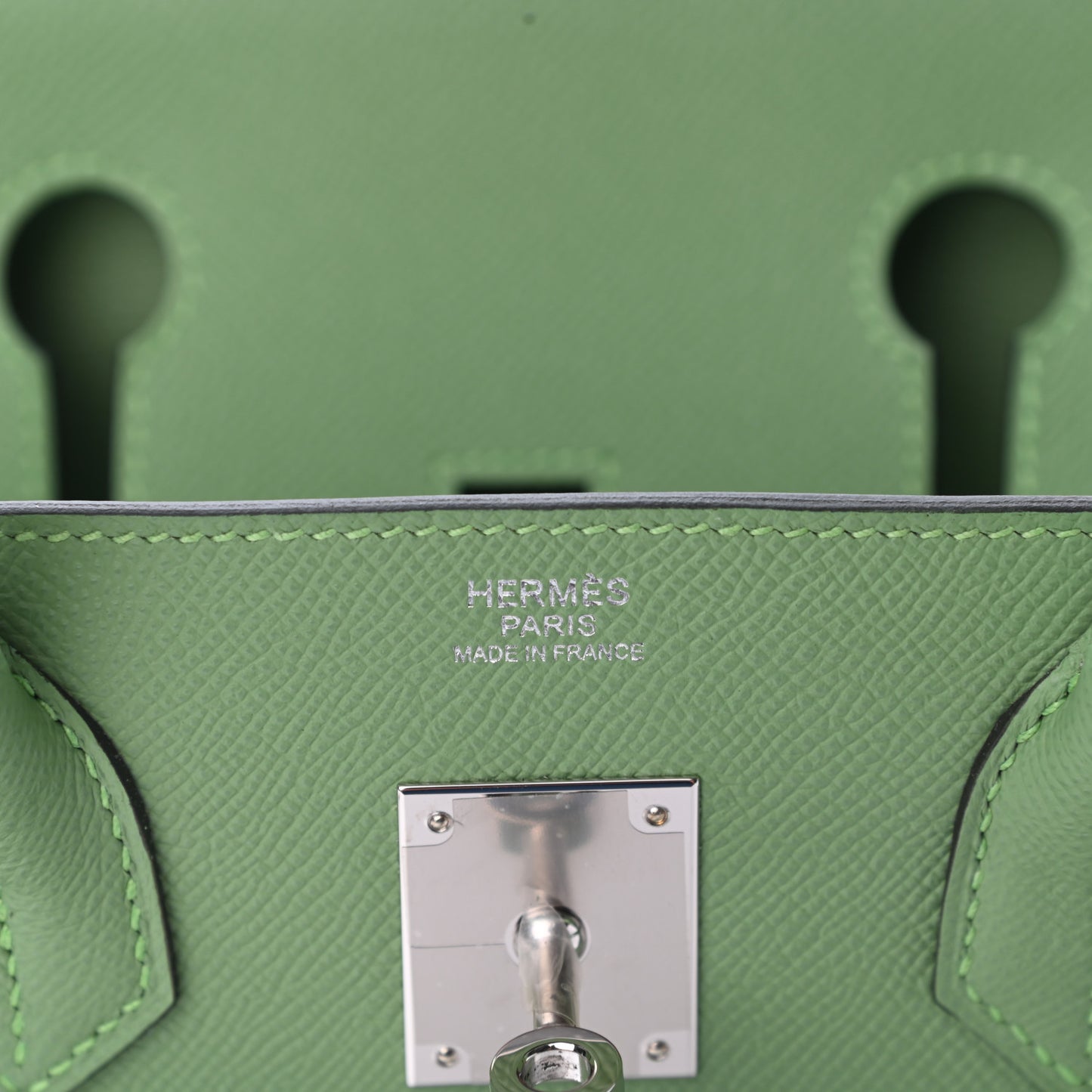 Epsom Birkin 30 Vert Criquet