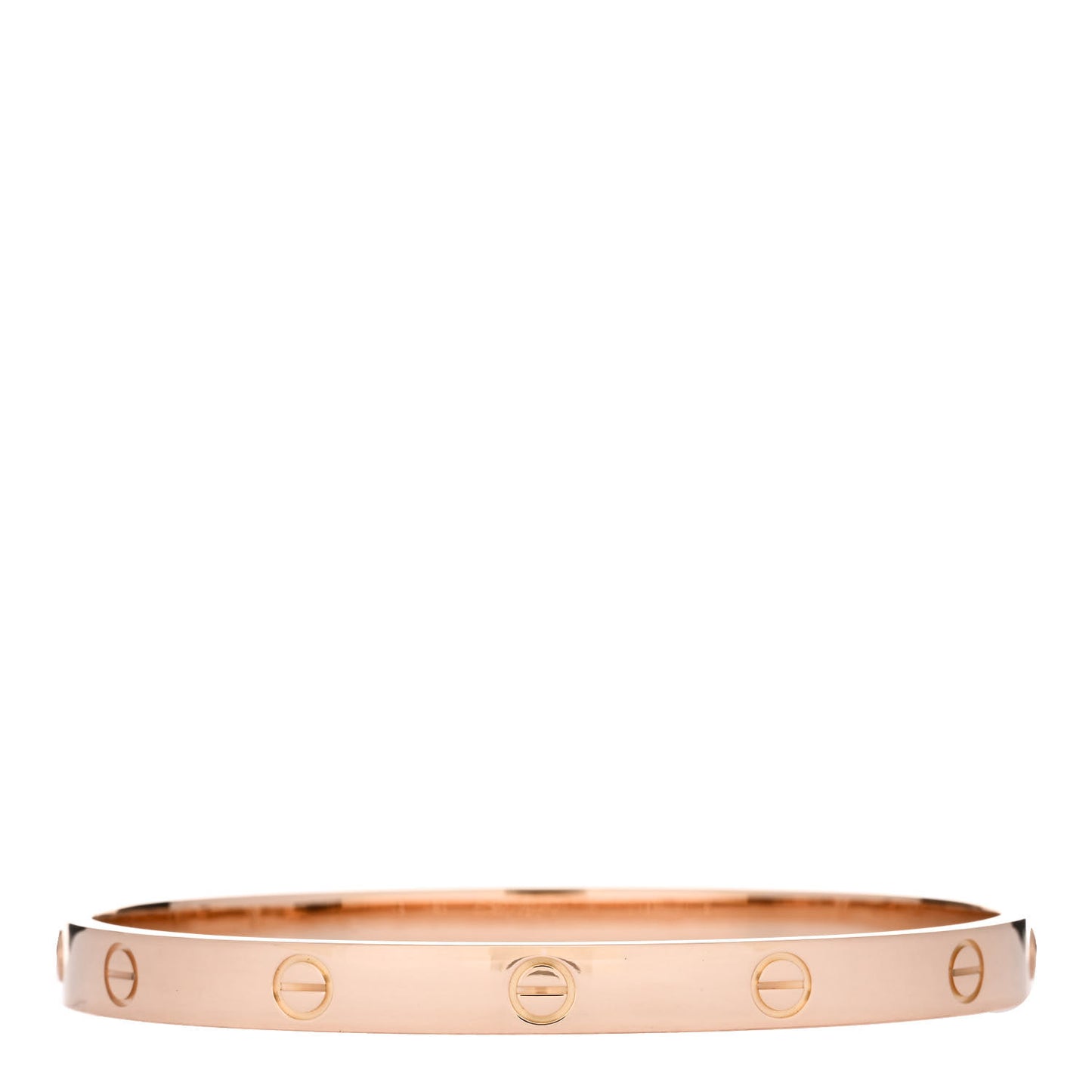 18K Pink Gold LOVE Bracelet 19