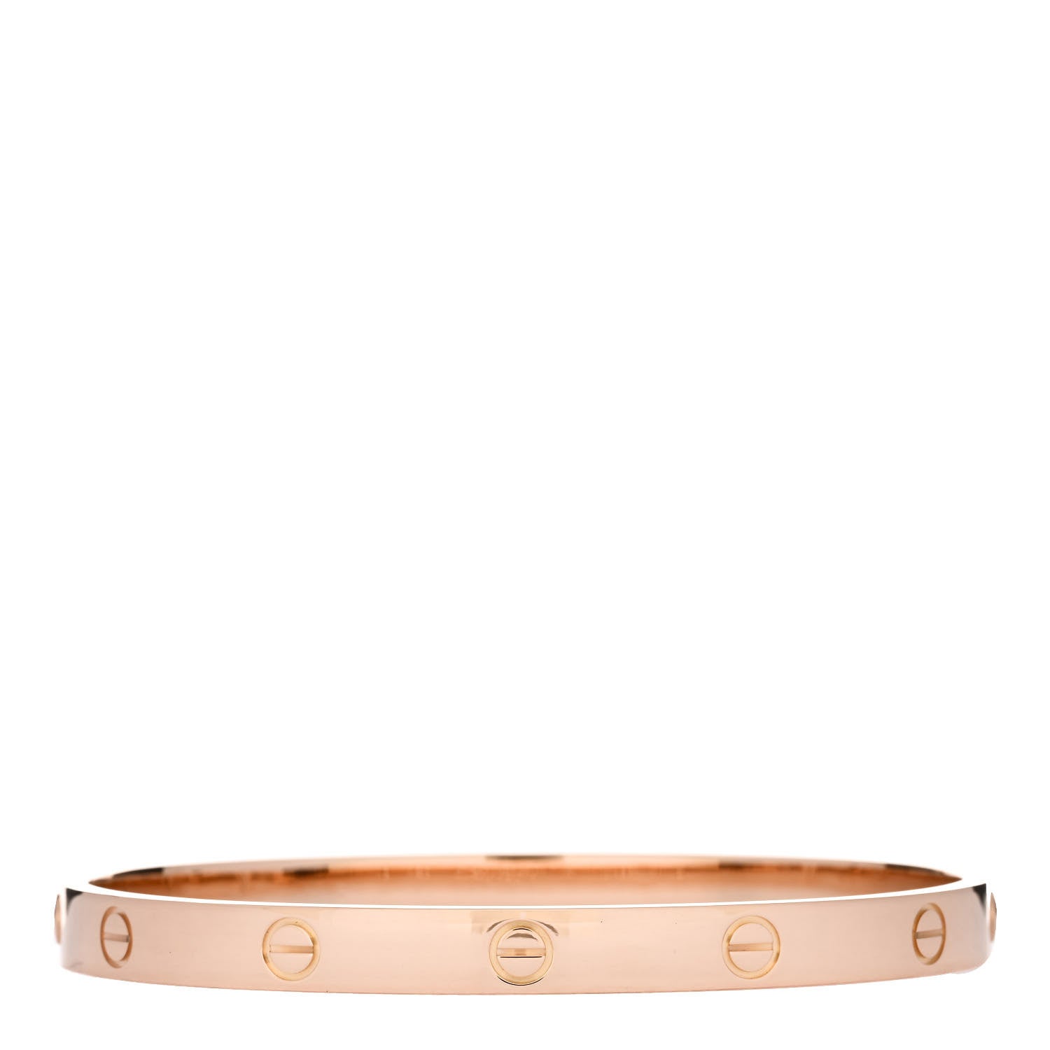 Cartier 18K Pink Gold LOVE Bracelet 19 2 of 4