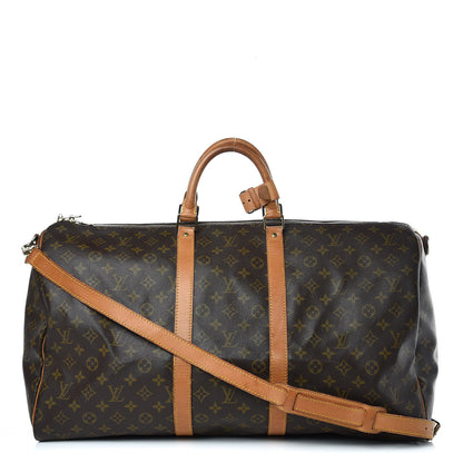Louis Vuitton Monogram Keepall Bandouliere 55 1 of 16