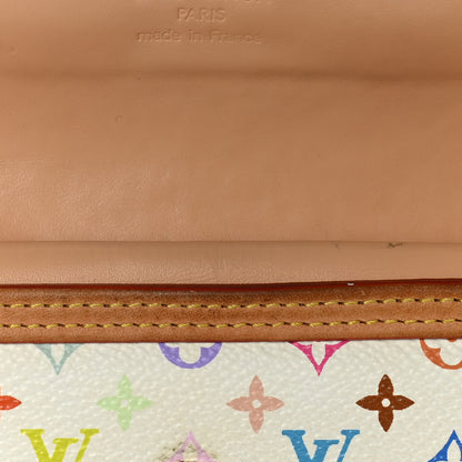 Louis Vuitton Monogram Multicolor Porte Tresor International Wallet White 14 of 19