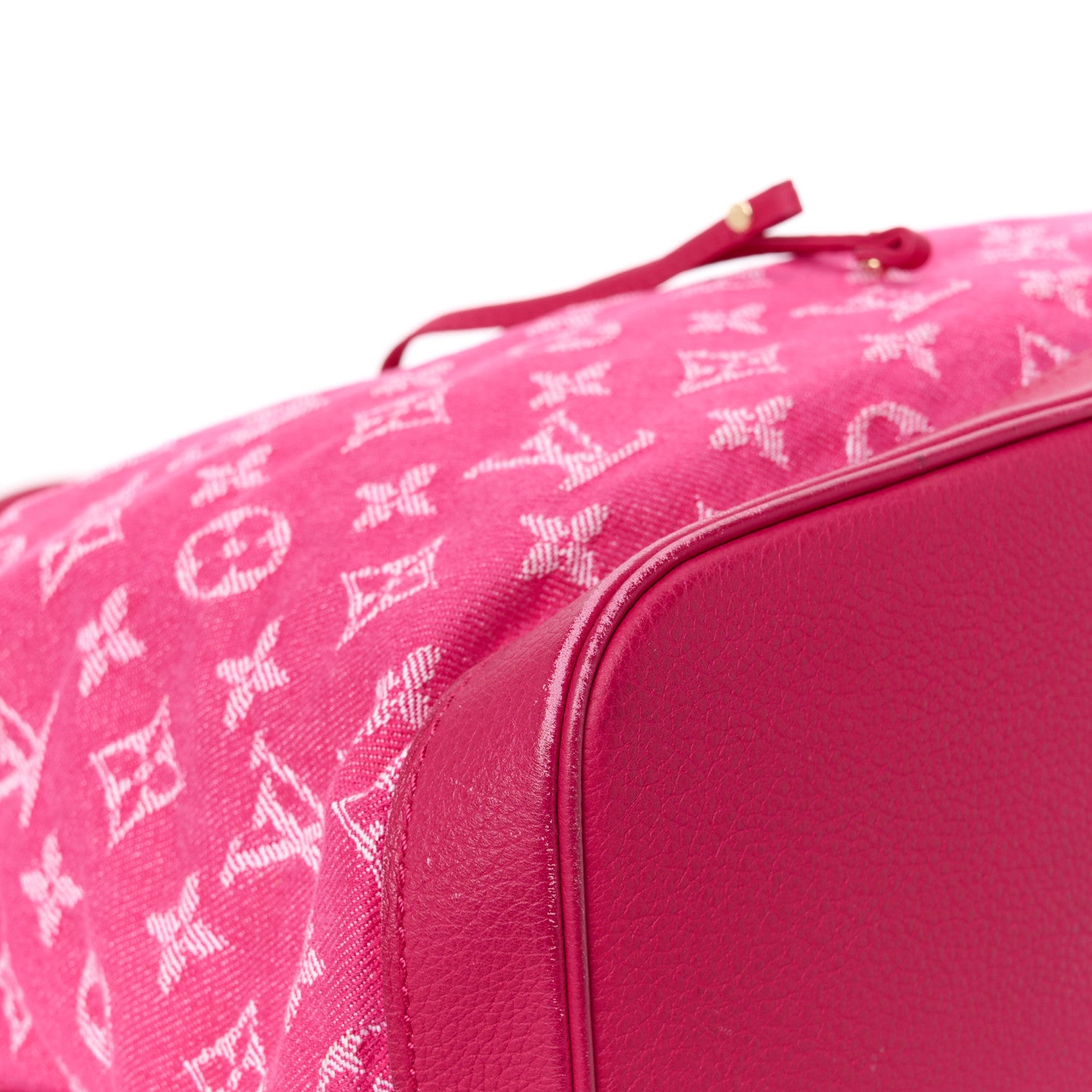 Louis Vuitton Denim Noefull MM Rose Indien 12 of 13