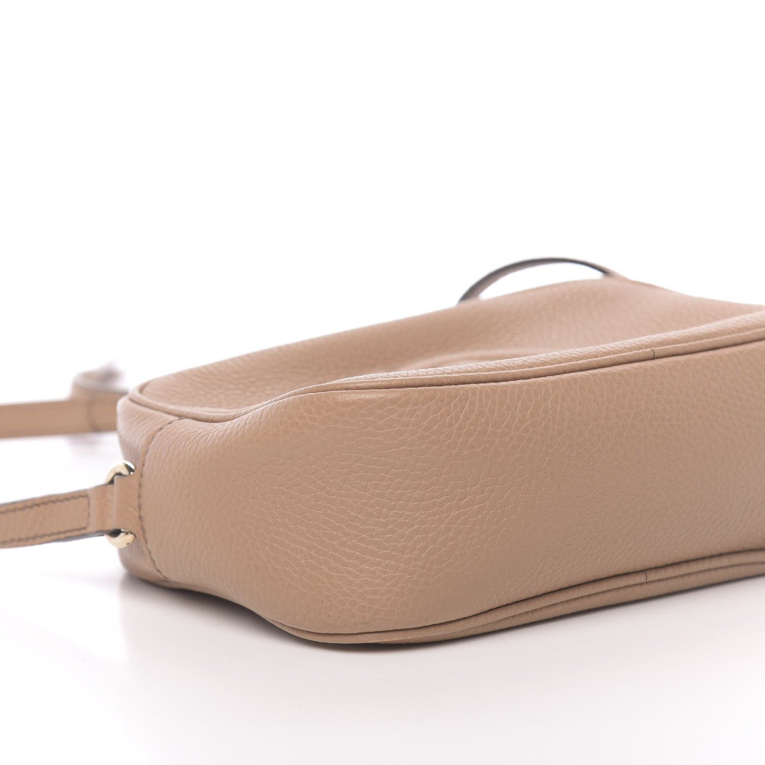 Gucci Pebbled Calfskin Small Soho Disco Bag Rose Beige 8 of 10