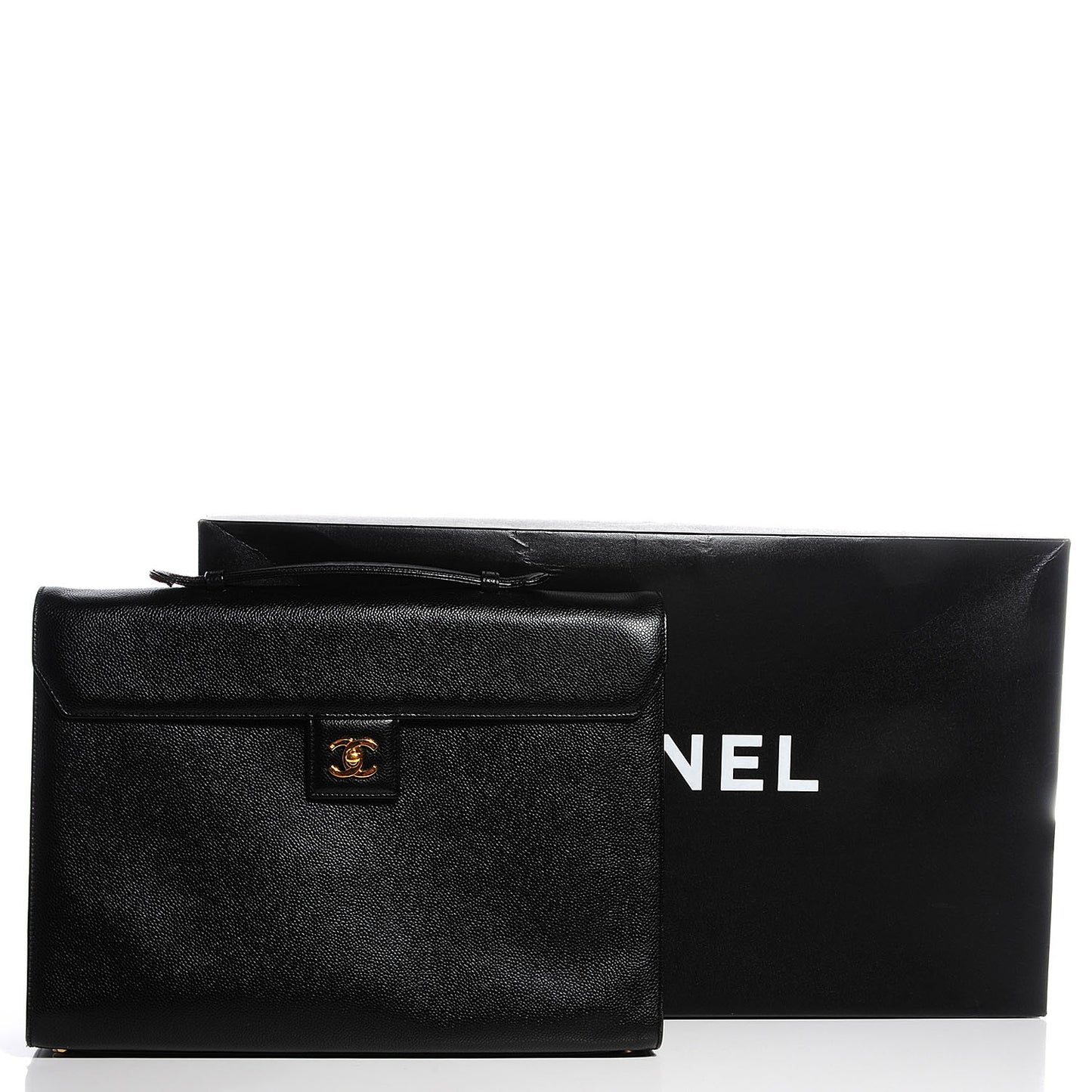 Caviar Briefcase Black