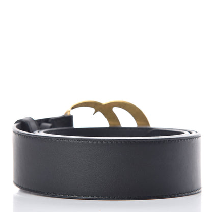 Gucci Calfskin Double G 40mm Belt 85 34 Black 3 of 7