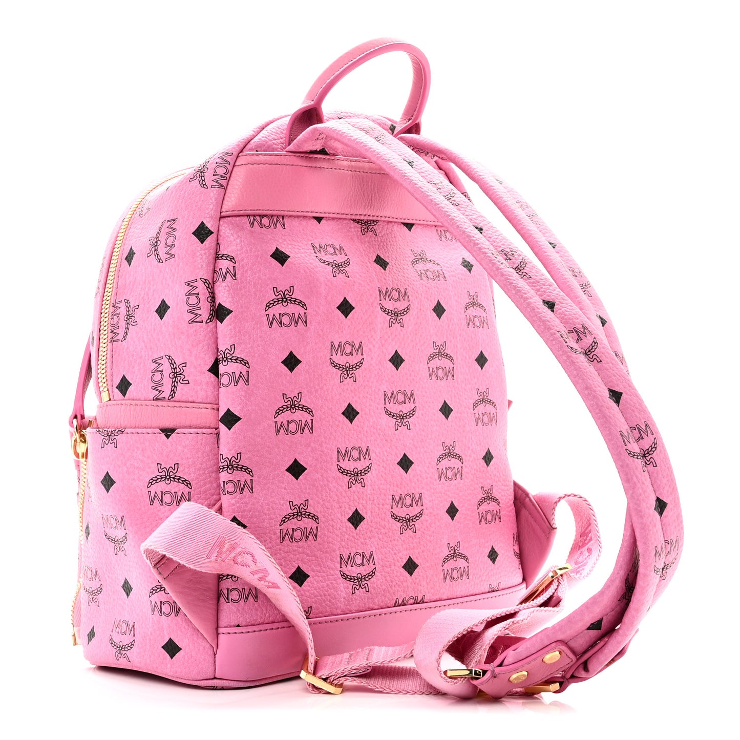 Visetos Studded Small Dual Stark Backpack Pink