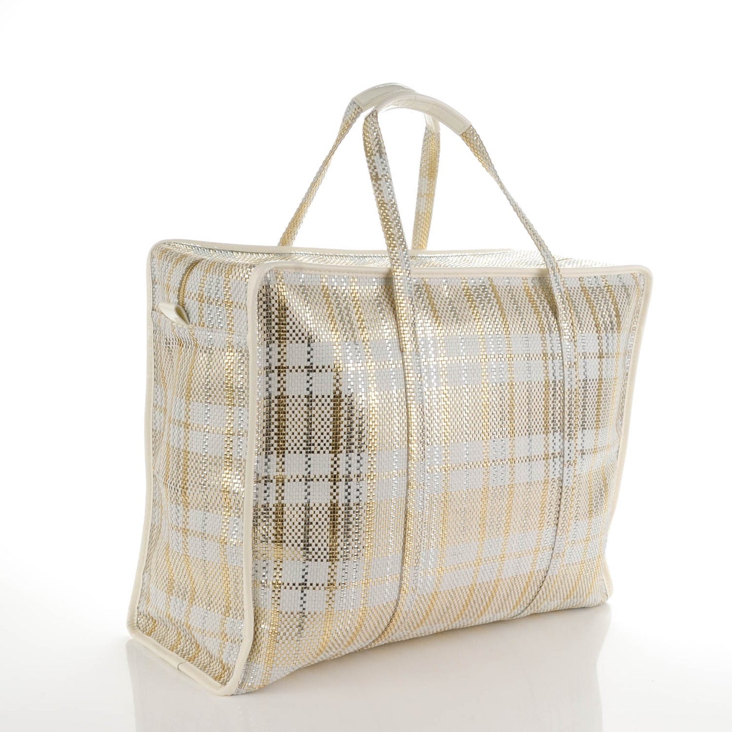 Braided Street Shopper GM Gold
