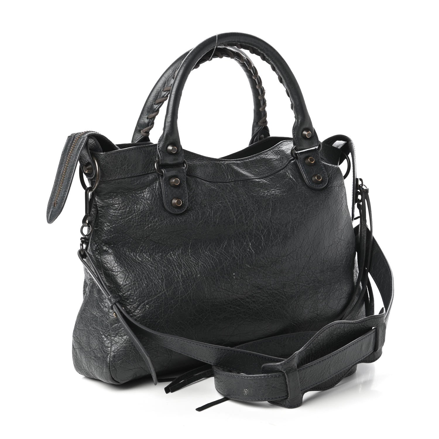 Balenciaga Agneau Classic Hardware Town Black 4 of 11