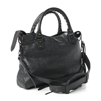 Balenciaga Agneau Classic Hardware Town Black 4 of 11