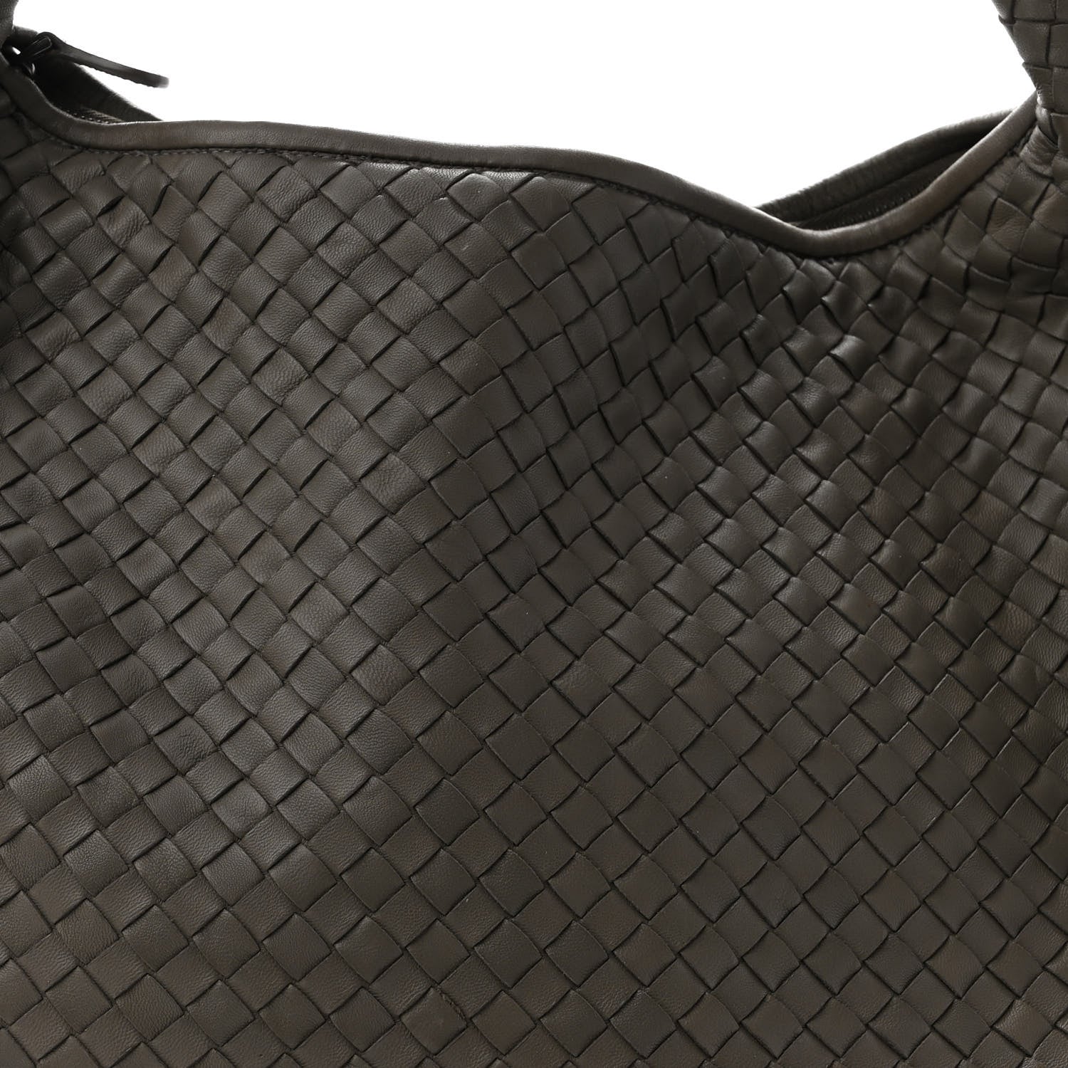 Bottega Veneta Nappa Intrecciato Large Veneta Hobo Grey 9 of 11