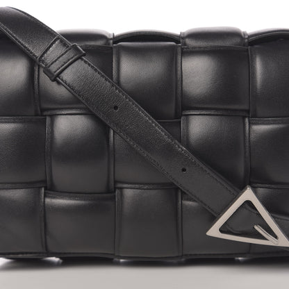 Bottega Veneta Nappa Maxi Intreccio Padded Cassette Crossbody Bag Black 9 of 9