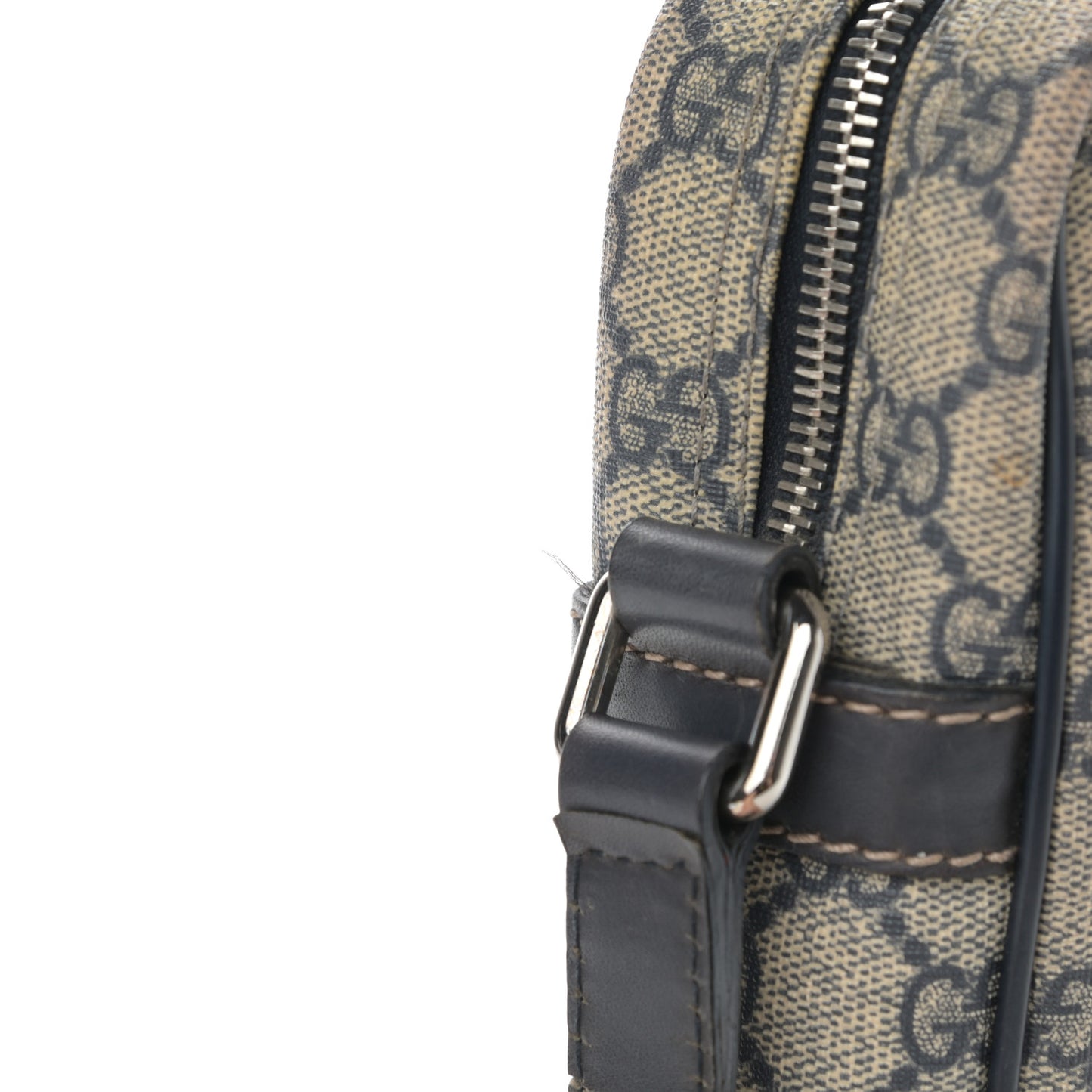GG Plus Monogram Messenger Bag Navy