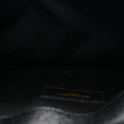 Saint Laurent Grain De Poudre Uptown Pouch Black Black 5 of 9