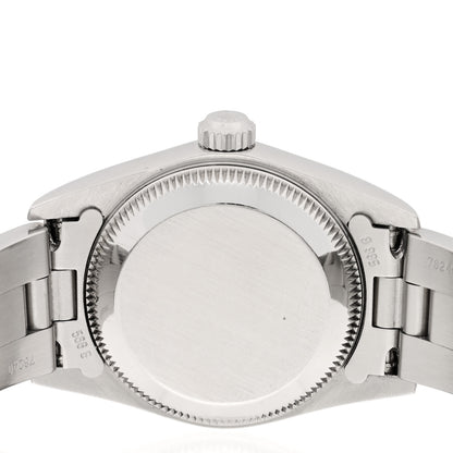 Rolex Stainless Steel 24mm Oyster Perpetual Watch Blue 4 of 4