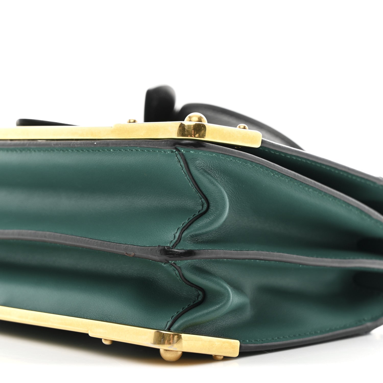 Prada City Calf Saffiano Cahier Bag Assenzio Black 10 of 11