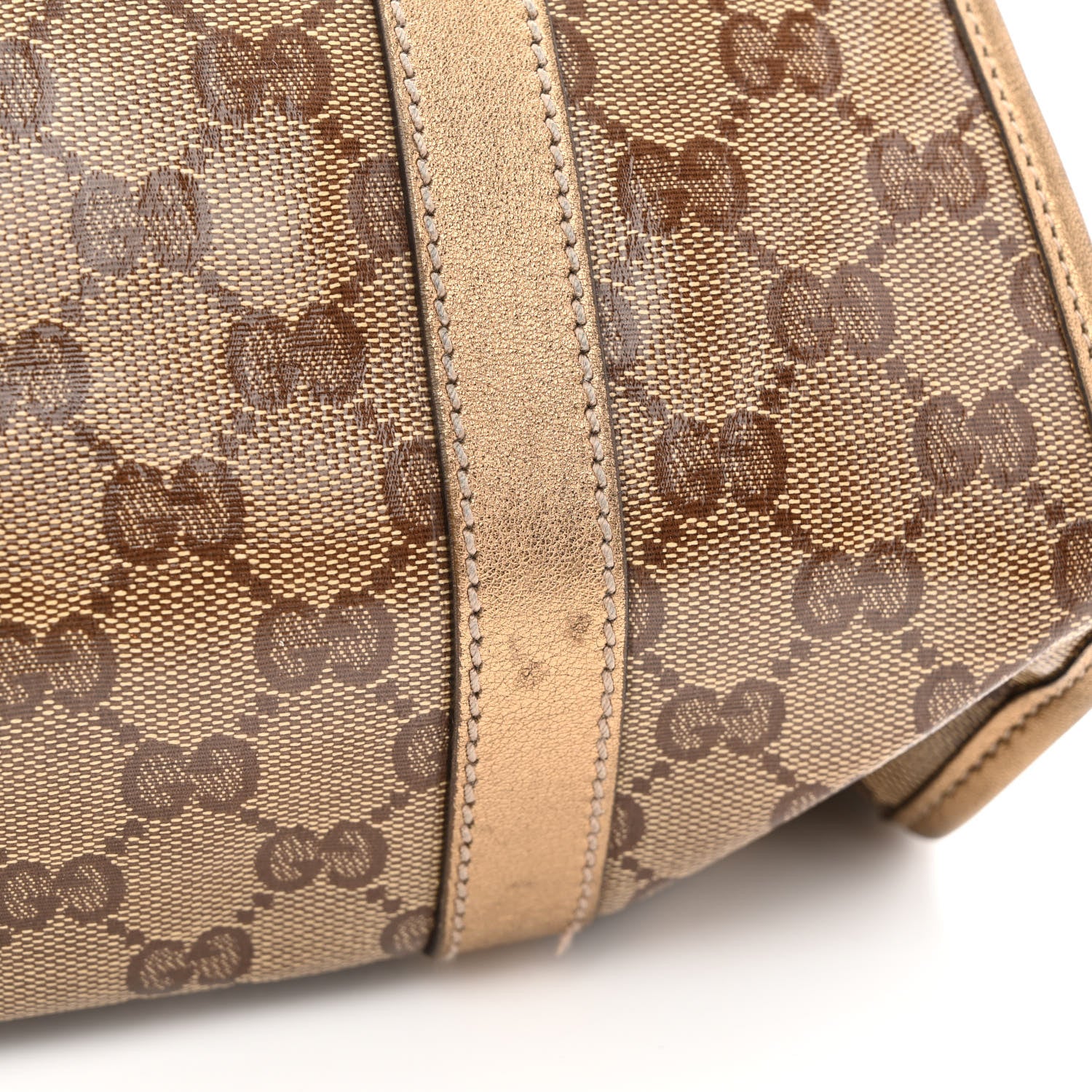 Gucci Crystal Monogram Medium Joy Shoulder Bag Bronze 13 of 13
