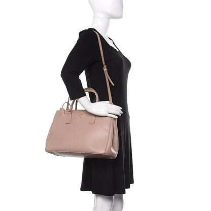 Prada Saffiano Medium Galleria Double Zip Tote Cammeo 2 of 21