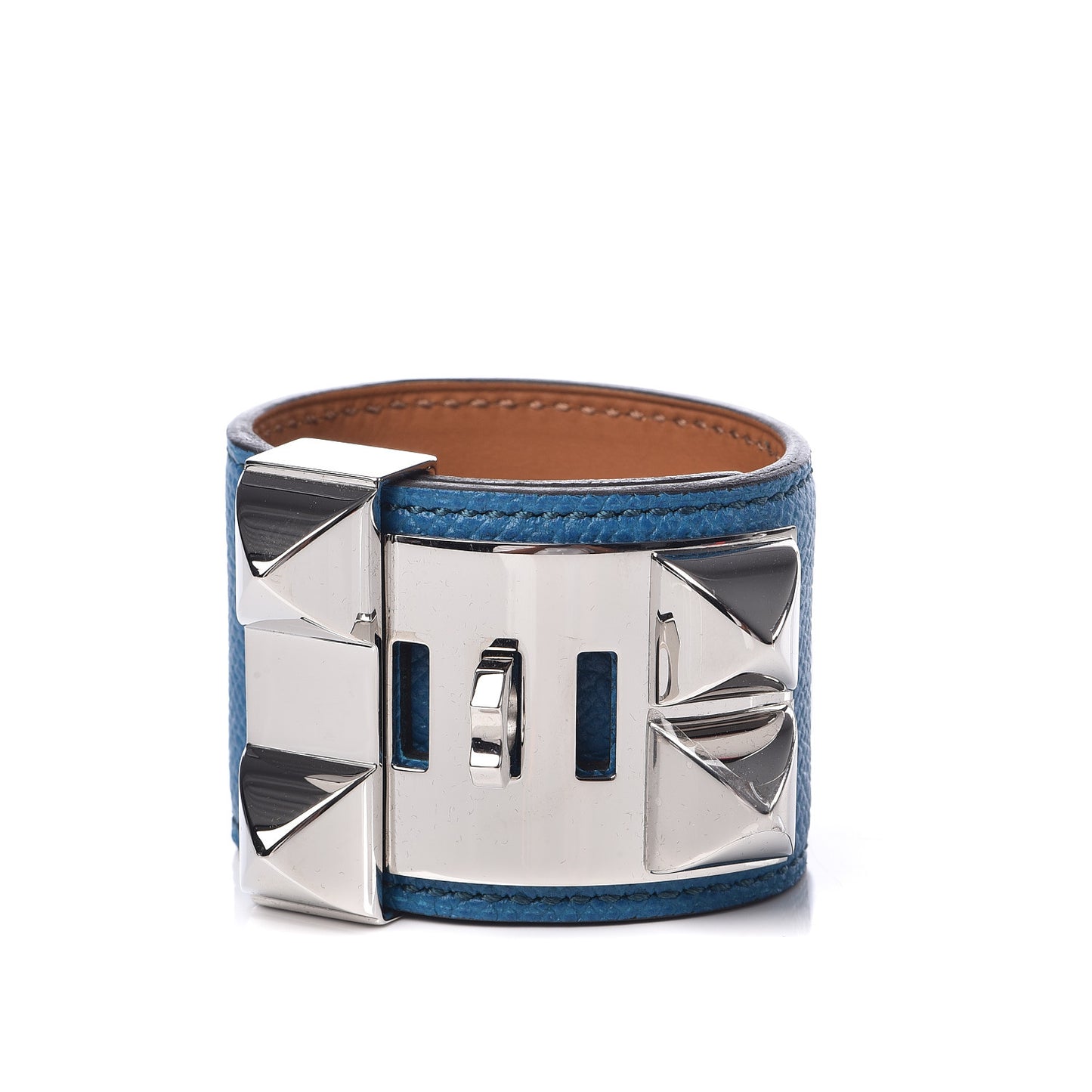 Epsom Collier de Chien CDC Bracelet XS Bleu Izmir
