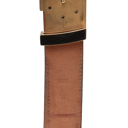 Louis Vuitton Monogram 40mm LV Initiales Belt 85 34 3 of 5