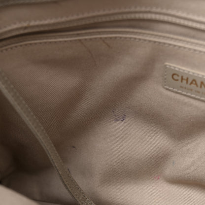 Chanel Caviar Quilted Large Coco Handle Shopping Tote Grey 13 of 13