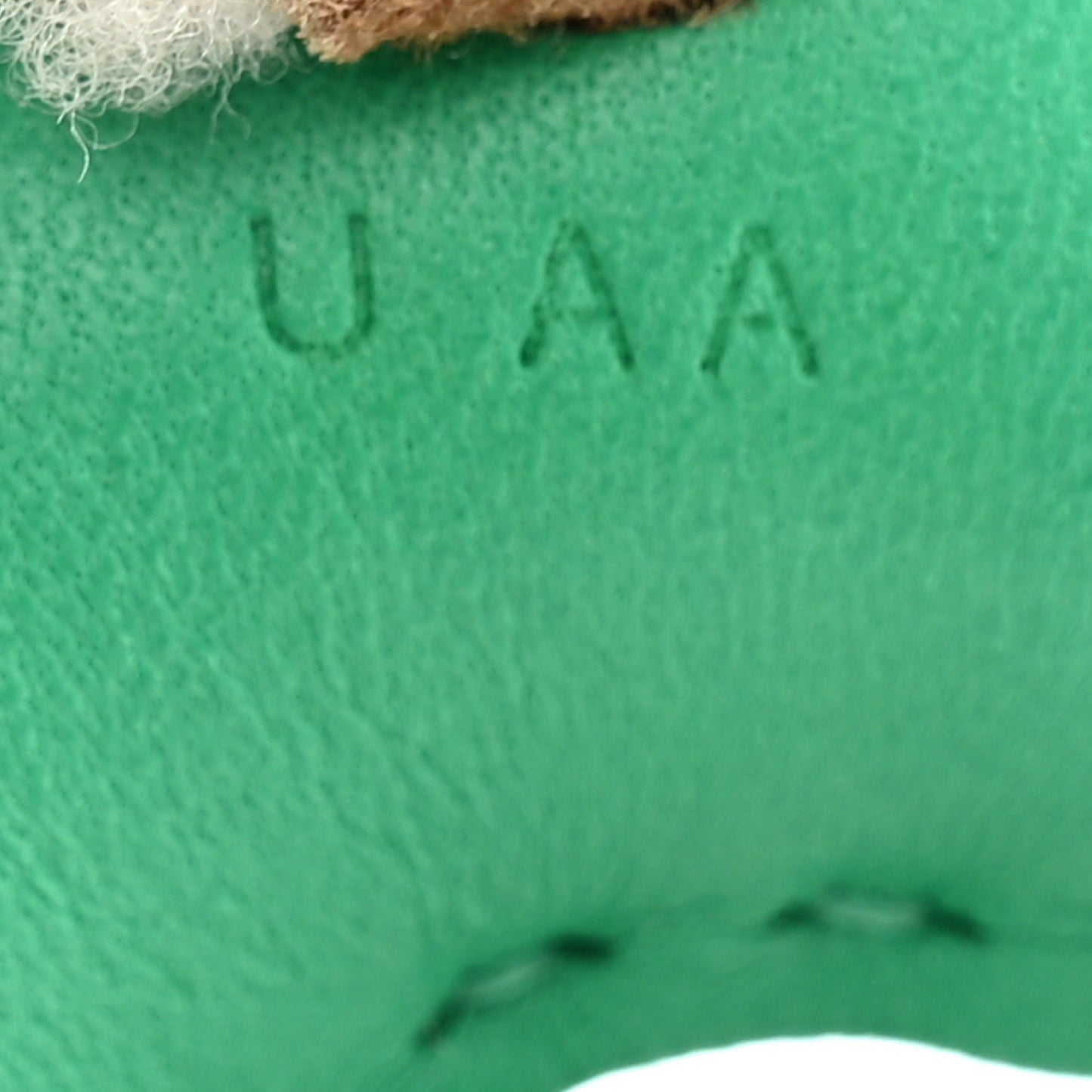 Milo Lambskin Shearling Budy Charm Menthe Mauve Sylvestre