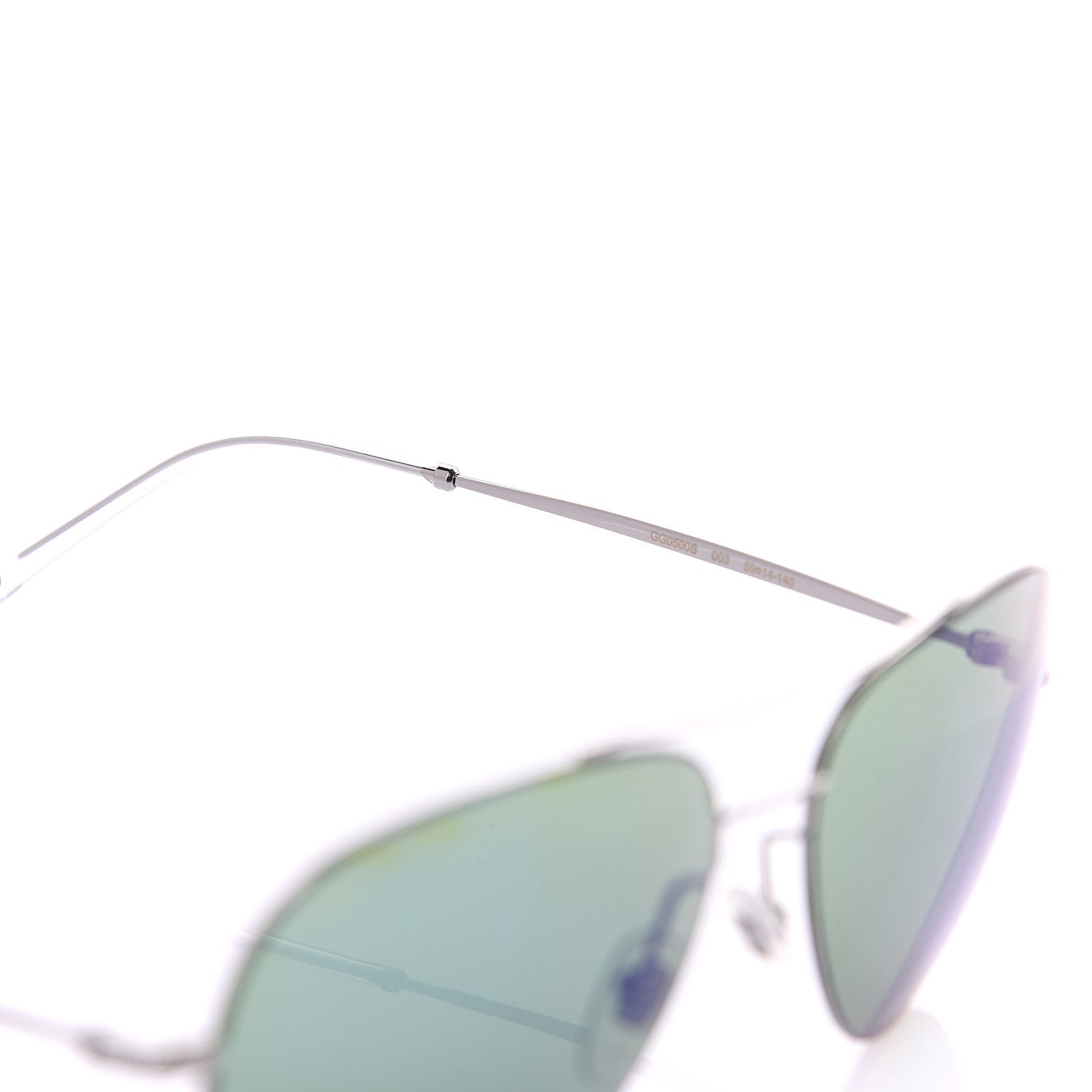 Gucci Aviator Sunglasses GG0500S Blue 5 of 7