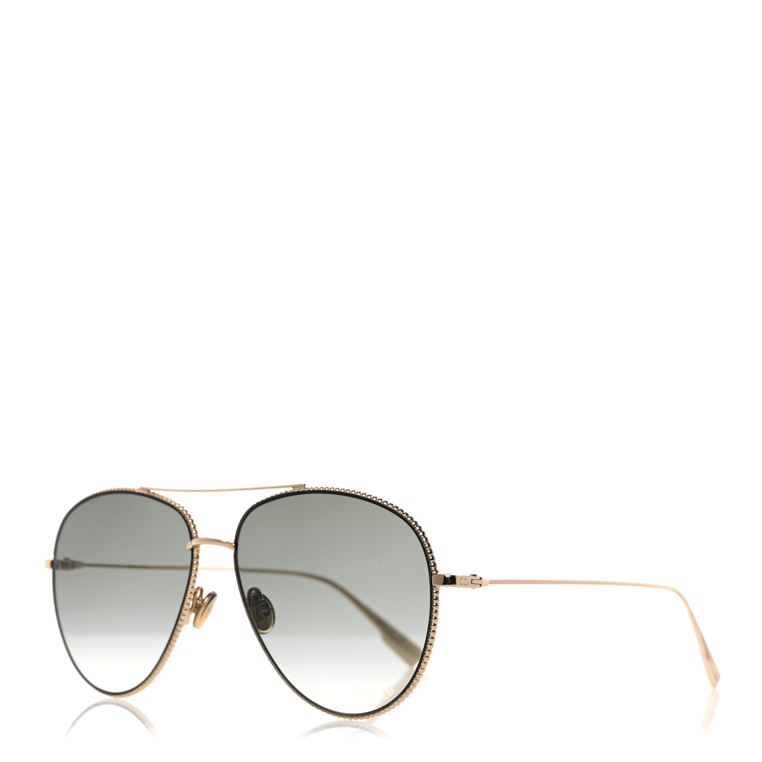 Christian Dior Metal Diorsociety3 Sunglasses Gold 1 of 8