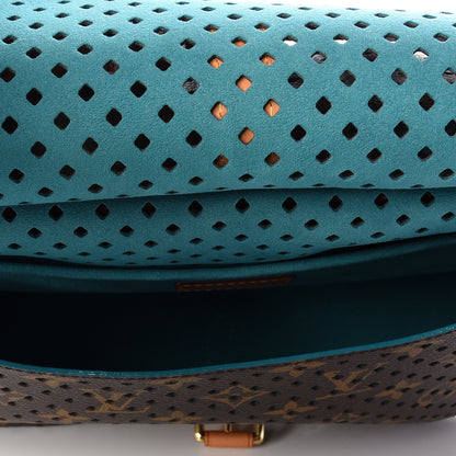 Louis Vuitton Monogram SC Flore Saumur Teal 4 of 11