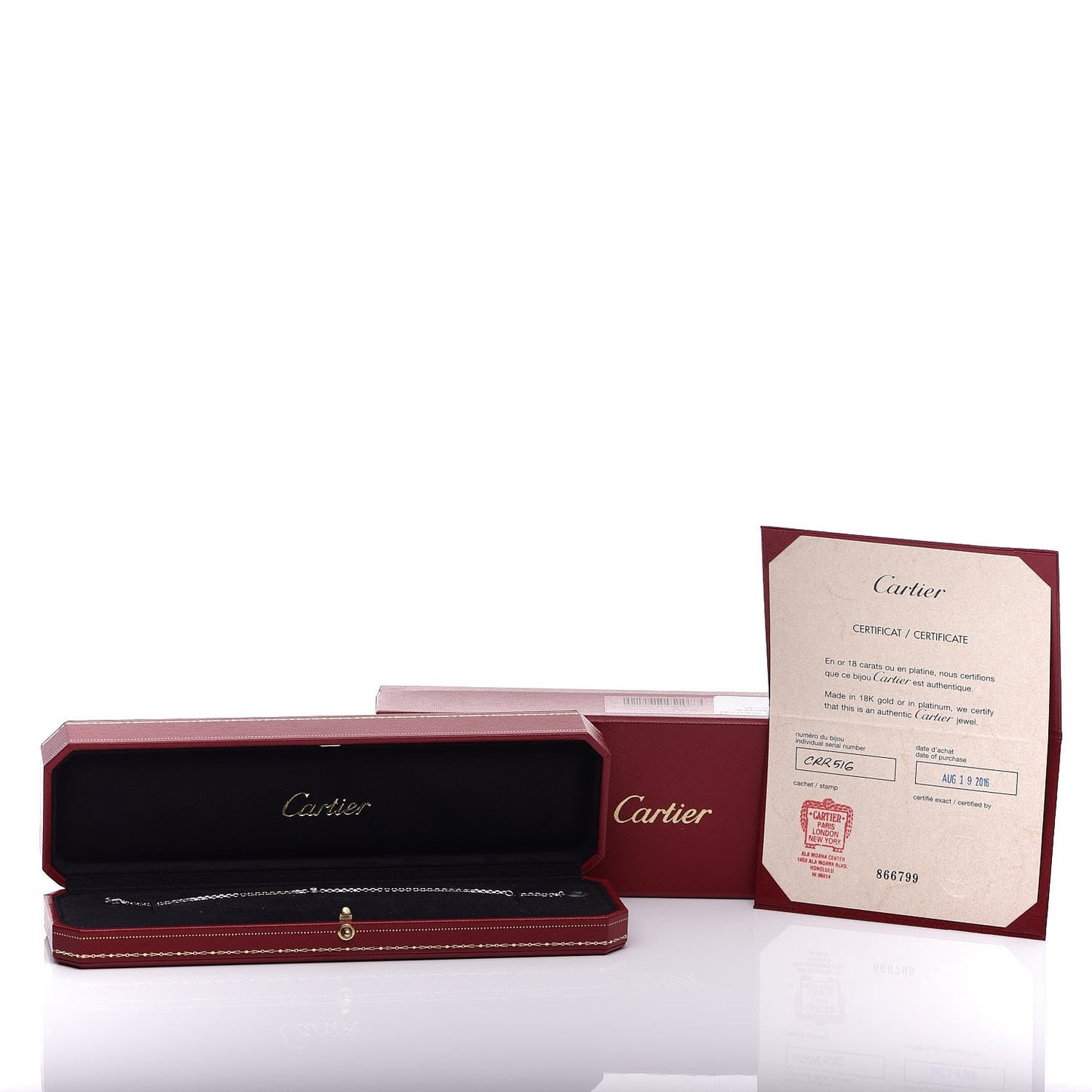 18K White Gold Diamond SM D'Amour Bracelet