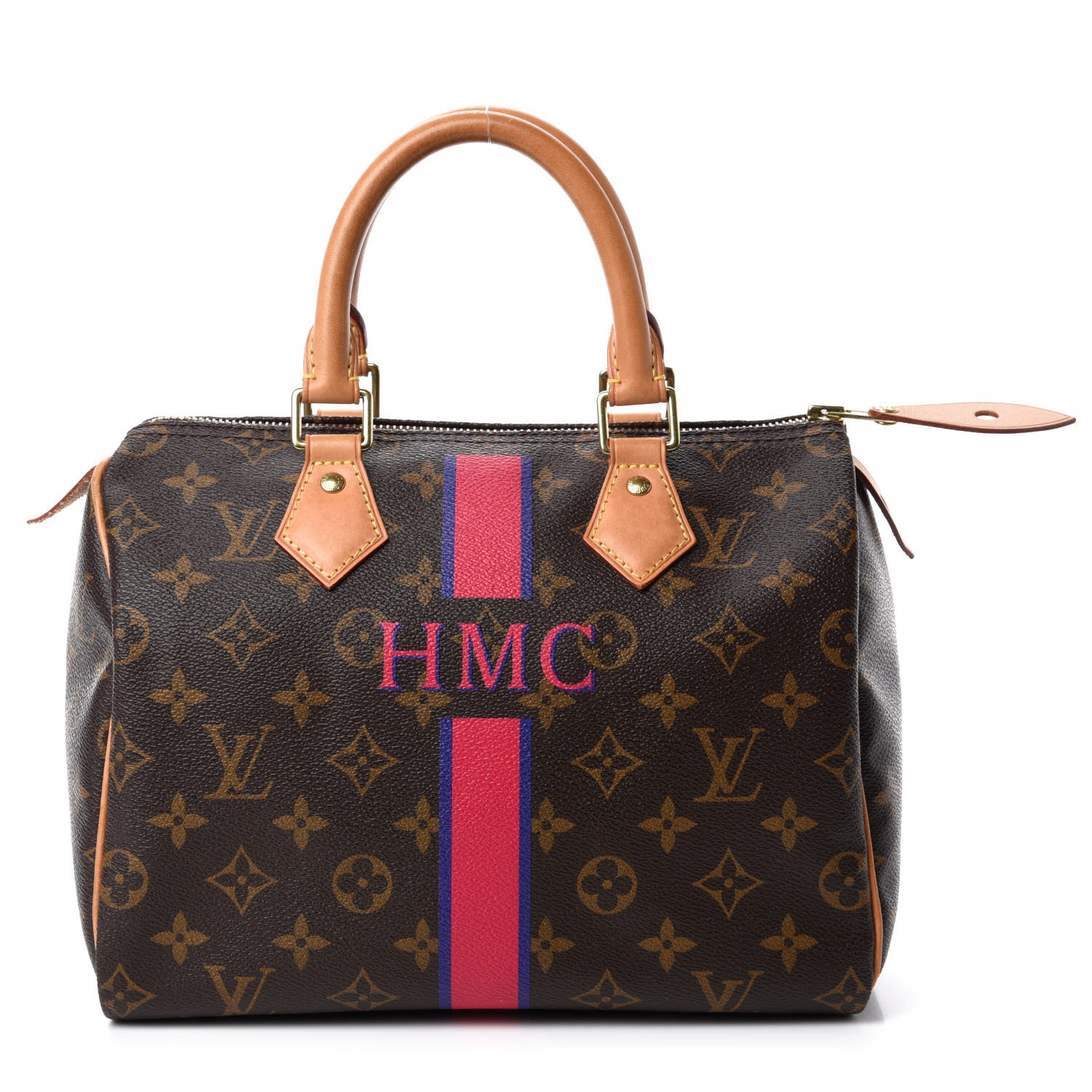 Louis Vuitton Monogram My LV Heritage Speedy 25 Fuchsia Violet 1 of 10