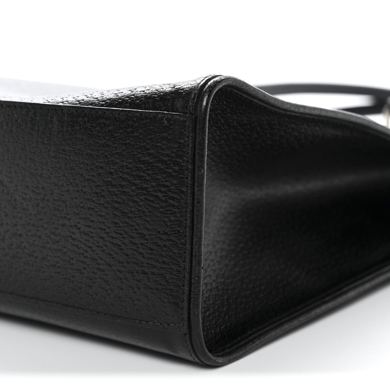 Prada Cinghiale Triangle Tote Black 9 of 13