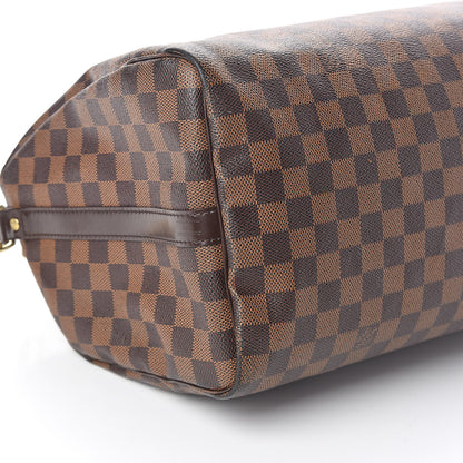 Louis Vuitton Damier Ebene Speedy Bandouliere 35 9 of 14