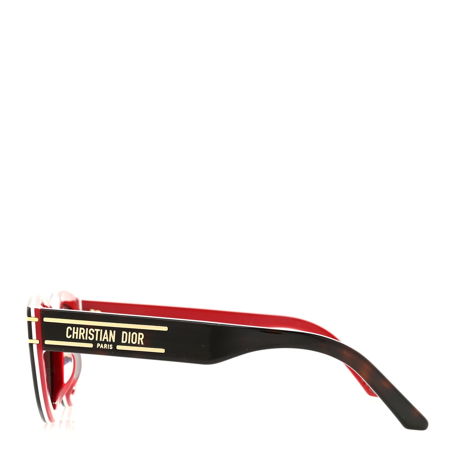 Diorsignature B2U DiorAlps Butterfly Sunglasses Tortoise Red