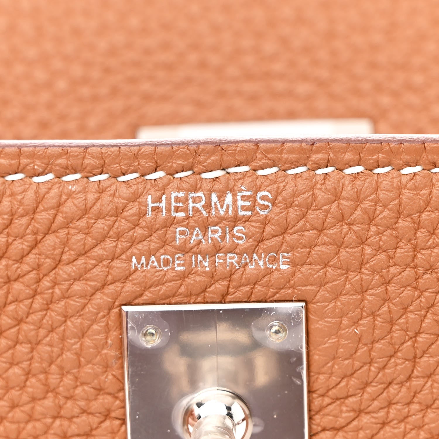 Hermes Togo Kelly Retourne 25 Gold 6 of 10