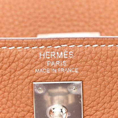 Hermes Togo Kelly Retourne 25 Gold 6 of 10