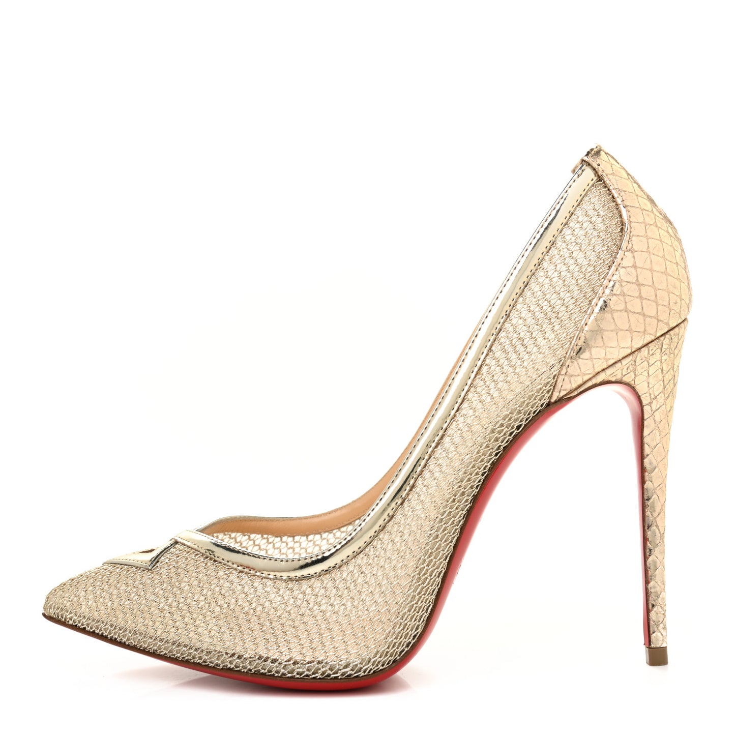 Mesh Neoalto 100 Pumps 37.5 Gold