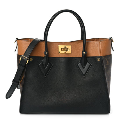 Louis Vuitton Calfskin Monogram On My Side Black 1 of 13