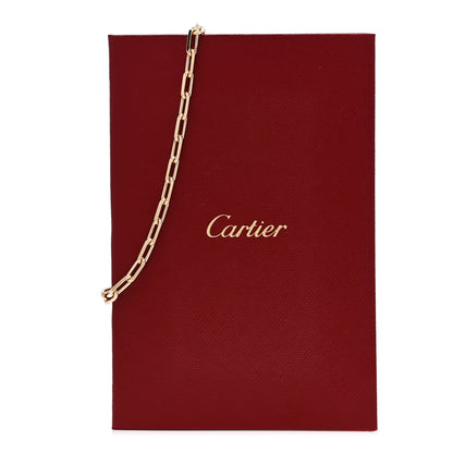 Cartier 18K Yellow Gold Small Santos de Cartier Link Chain Bracelet 5 of 5