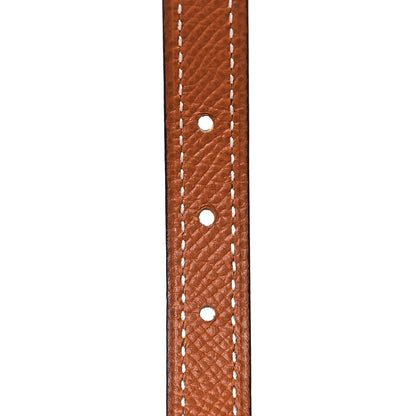 Hermes Swift Epsom 13mm Focus Belt 75 Black Gold 5 of 7