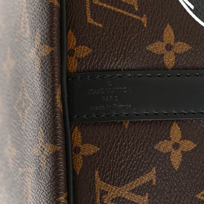 Louis Vuitton Monogram My World Tour Speedy Bandouliere 30 Black 7 of 10