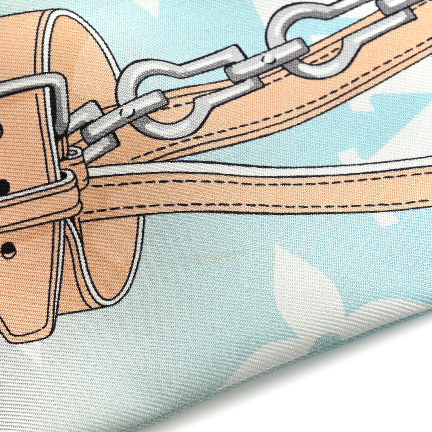 Silk Monogram Gradient By The Pool Bandeau Blue